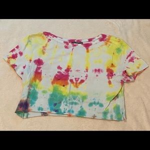 Soft Cropped Tie Dye Tee!!